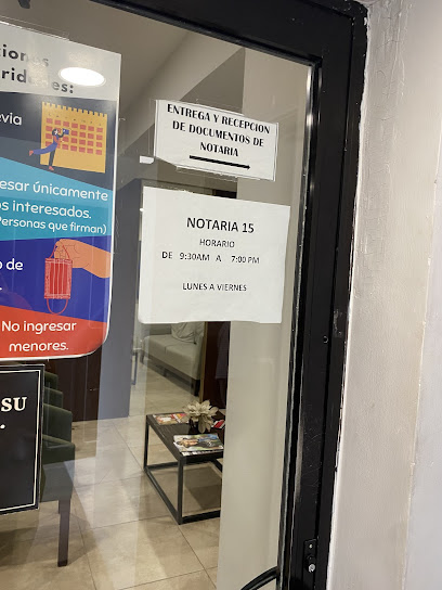 Dirección, horario, teléfono y opiniones de Notaría 15 en Mérida