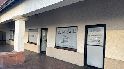 Dirección, horario, teléfono y opiniones de Notaría 16 en Mexicali