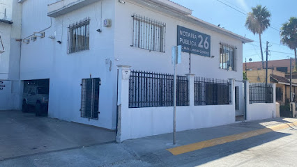 Dirección, horario, teléfono y opiniones de Notaría 26 en Tijuana
