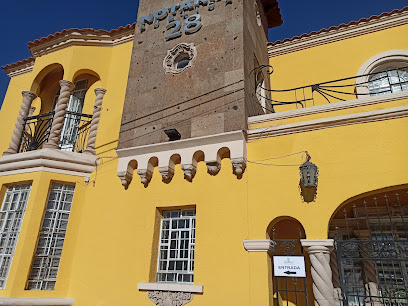 Dirección, horario, teléfono y opiniones de Notaría 28 en Chihuahua