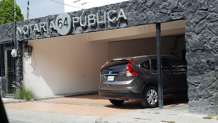 Dirección, horario, teléfono y opiniones de Notaría 64 en Aguascalientes