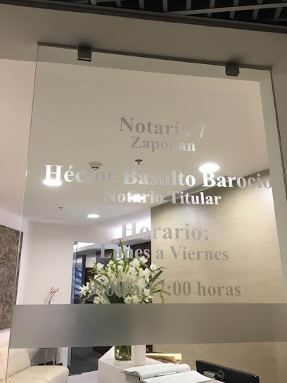 Dirección, horario, teléfono y opiniones de Notaría 7 en Zapopan