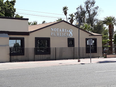 Dirección, horario, teléfono y opiniones de Notaría 8 en Mexicali