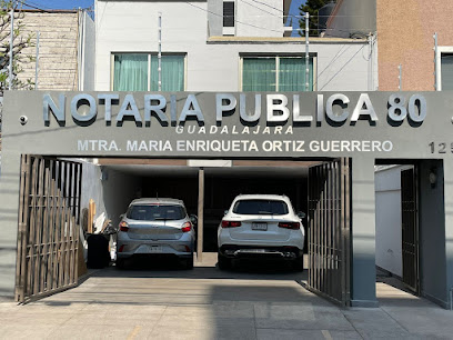 Dirección, horario, teléfono y opiniones de Notaría 80 en Guadalajara