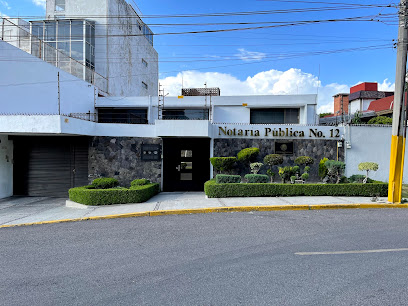 Dirección, horario, teléfono y opiniones de Notaría 12 en Puebla