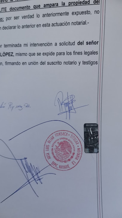 Dirección, horario, teléfono y opiniones de Notaría 13 en Tepic