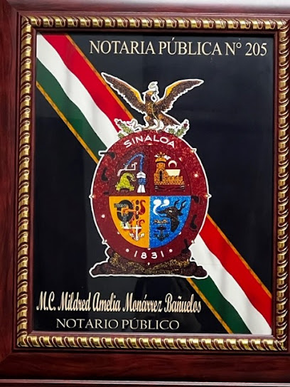Dirección, horario, teléfono y opiniones de Notaría 205 en Culiacán