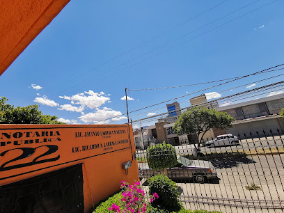 Dirección, horario, teléfono y opiniones de Notaría 22 en San Luis Potosí