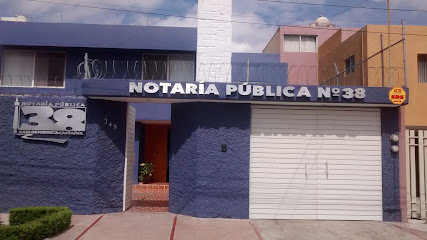 Dirección, horario, teléfono y opiniones de Notaría 38 en San Luis Potosí