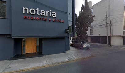 Dirección, horario, teléfono y opiniones de Notaría 45 en Naucalpan