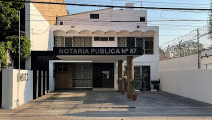 Dirección, horario, teléfono y opiniones de Notaría 87 en Guadalajara