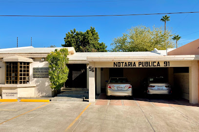 Dirección, horario, teléfono y opiniones de Notaría 91 en Hermosillo